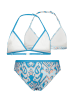 Vingino 3-częściowe bikini "Zamantha" w kolorze niebiesko-pomarańczowym