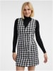 orsay Kleid in Schwarz/ Weiß