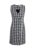 orsay Kleid in Schwarz/ Weiß