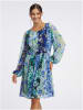 orsay Kleid in Hellblau/ Dunkelblau