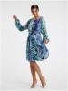 orsay Kleid in Hellblau/ Dunkelblau