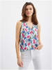orsay Blousetop lichtblauw/roze
