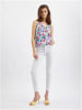 orsay Blousetop lichtblauw/roze