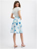 orsay Spódnica w kolorze biało-błękitnym