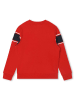 Timberland Sweatshirt in Rot/ Dunkelblau