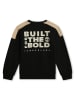 Timberland Sweatshirt in Schwarz/ Beige