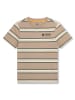 Timberland Shirt in Beige/ Weiß/ Orange