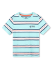 Timberland Shirt lichtblauw/wit/oranje