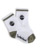 Timberland 3er-Set: Socken in Weiß/ Khaki