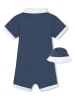 Timberland 2-delige outfit donkerblauw/wit
