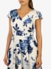 APART Jurk wit/blauw