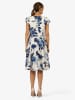 APART Jurk wit/blauw