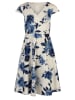 APART Jurk wit/blauw