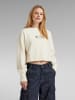 G-Star Bluza w kolorze kremowym