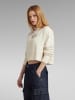 G-Star Bluza w kolorze kremowym