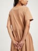 Cross Jeans Kleid in Hellbraun