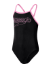 Speedo Badpak "Logo Thinstrap Muscleback" zwart