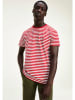 Tommy Hilfiger Shirt in Rot/ Weiß
