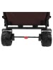 Fuxtec Strand-Bollerwagen "FX-CTB800" in Braun