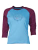 Zimtstern Fahrradtrikot "PureFlowz" in Blau/ Bordeaux