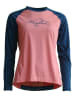 Zimtstern Fahrradtrikot "PureFlowz" in Rosa/ Dunkelblau