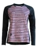 Zimtstern Fahrradshirt "Tech Zonez" in Rosa/ Schwarz