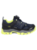 CMP Leren trekkingschoenen "Kiruna Fitgo" donkerblauw/geel