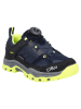 CMP Leren trekkingschoenen "Kiruna Fitgo" donkerblauw/geel