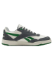 Reebok Skórzane sneakersy "BB 4000 II" w kolorze biało-szaro-zielonym