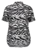 Eterna Blouse - regular fit - wit/zwart
