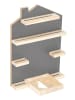 Profiline Soundbox-Wandregal in Grau - (B)30 x (H)42 cm