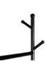 Profiline Wieszak w kolorze czarnym na ubrania - 84 x 170 x 44 cm