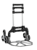 Profiline Wózek schodowy w kolorze srebrno-czarnym - szer. 38,5 x 41 cm