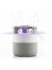 InnovaGoods Elektrische muggenbescherming grijs/wit - (H)14 x Ø 12 cm