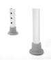 InnovaGoods Badhocker in Grau/ Weiß - (H)36x 54x Ø 32,5 cm
