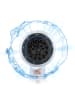 InnovaGoods Minerale douchekop zilverkleurig/transparant - (H)25 x Ø 9 cm