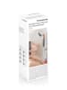InnovaGoods Minerale douchekop zilverkleurig/transparant - (H)25 x Ø 9 cm