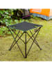 InnovaGoods Stolik piknikowy w kolorze czarnym - 48 x 48 x 48 cm