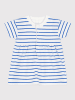 PETIT BATEAU Bodykleid in Hellblau/ Weiß