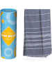Towel to Go Strandtuch in Dunkelblau - (L)175 x (B)95 cm