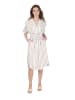 Hugo Boss Kleid "Disso" in Weiß/ Beige