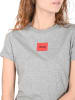 Hugo Boss Koszulka "The Slim Tee" w kolorze szarym