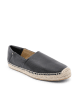 Hugo Boss Leren espadrilles "Madeira" zwart