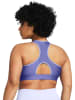 Under Armour Sportbeha "Mid Padless" paars - medium