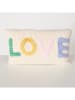 Boltze Poduszki (2 szt.) "Love Life" w kolorze kremowym ze wzorem - 30 x 50 cm