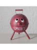 Boltze 2er-Set: Sturmaschenbecher "Junior" in Rot/ Grau - (H)20 x Ø 13,5 cm