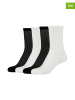 camano 4er-Set: Socken in Schwarz/ Weiß