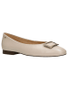 Wojas Leder-Ballerinas in Beige