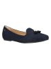 Wojas Leder-Ballerinas in Dunkelblau