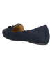 Wojas Leder-Ballerinas in Dunkelblau